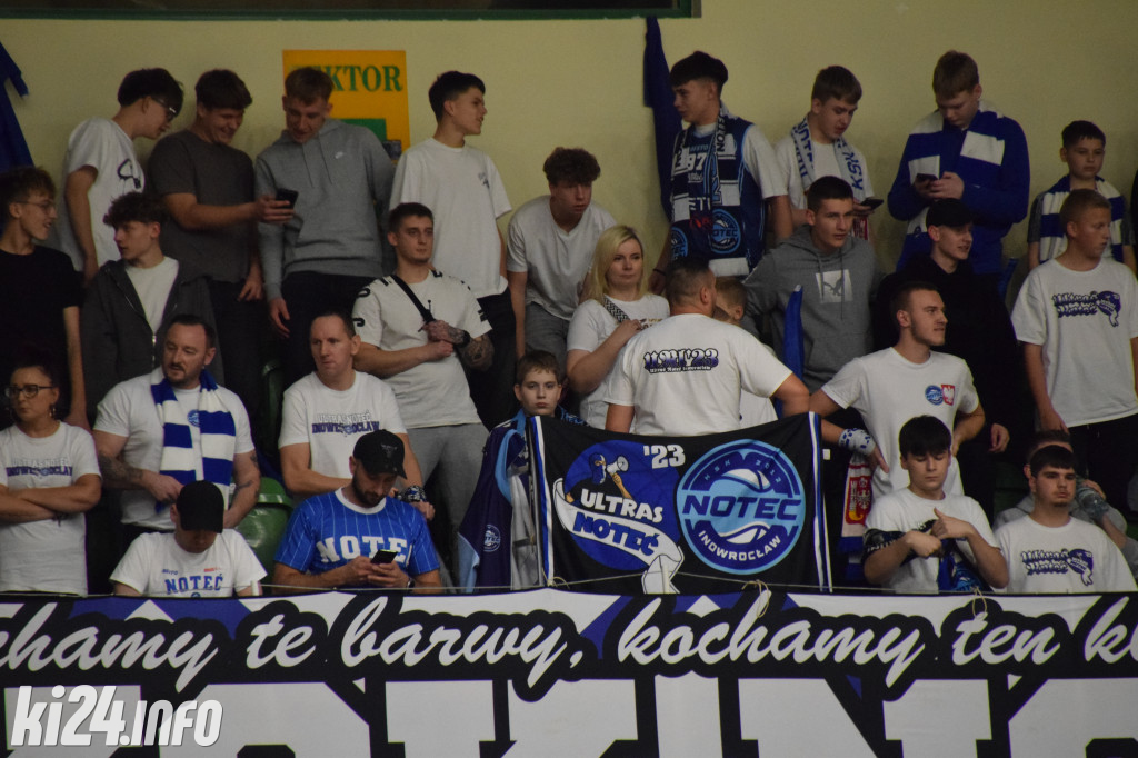 Kibice na meczu Noteć Inowrocław - Miners Katowice
