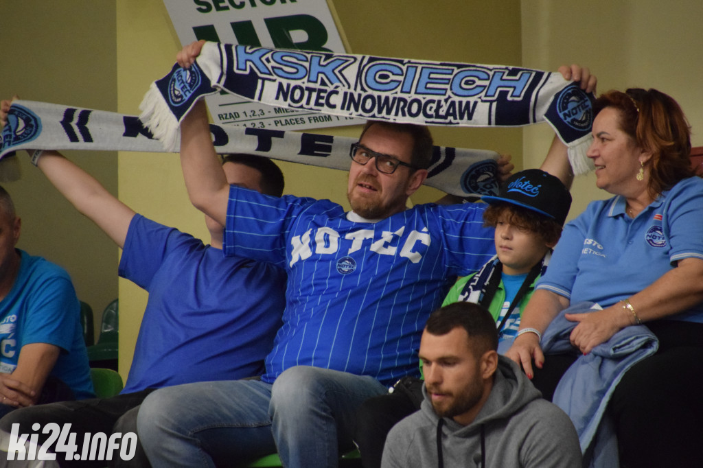 Kibice na meczu Noteć Inowrocław - Miners Katowice