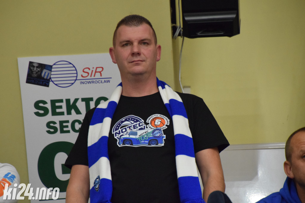 Kibice na meczu Noteć Inowrocław - Miners Katowice