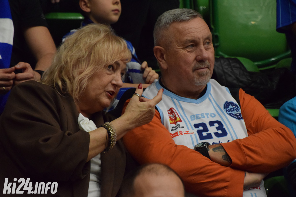 Kibice na meczu Noteć Inowrocław - Miners Katowice