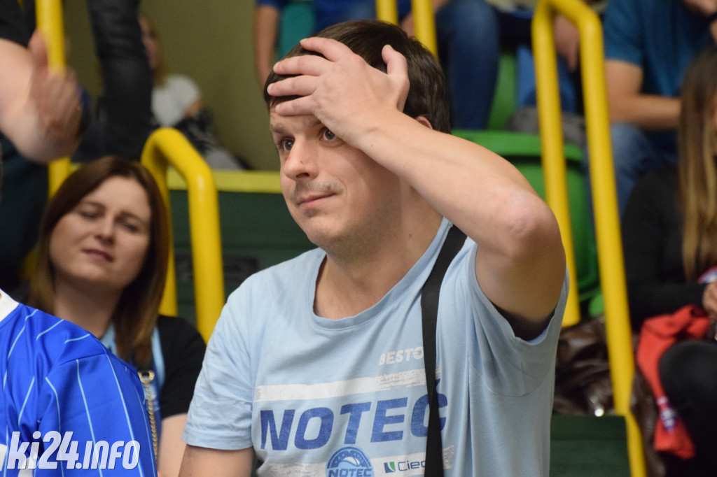 Kibice na meczu Noteć Inowrocław - Miners Katowice