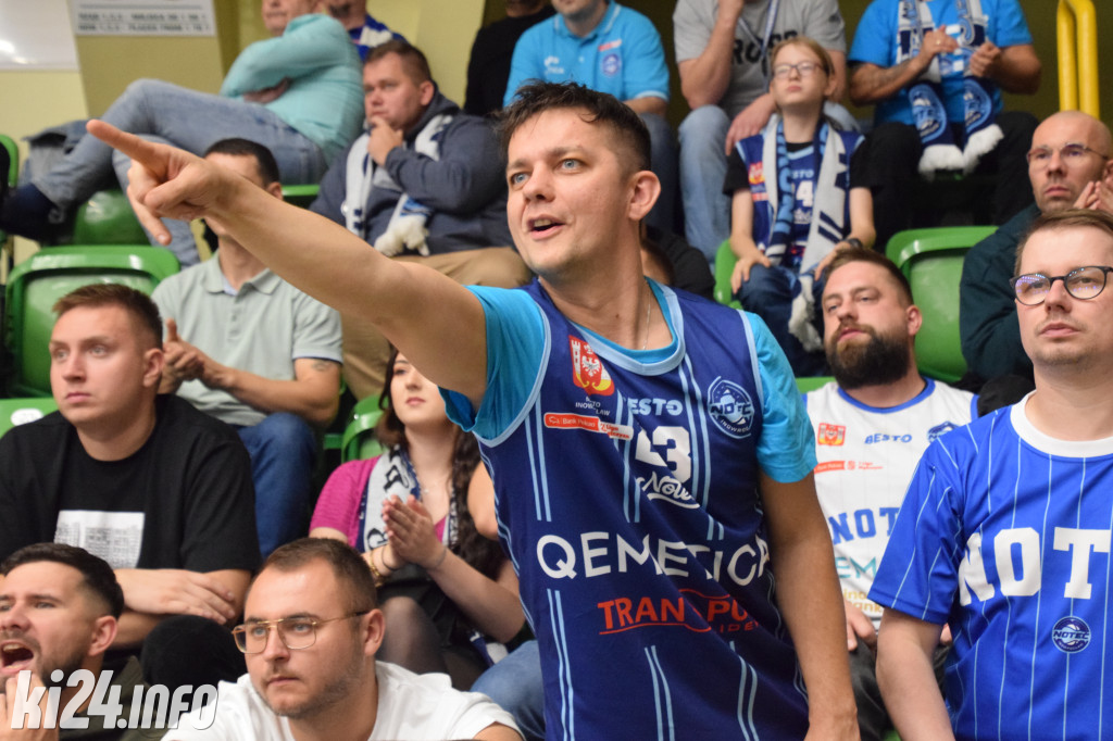 Kibice na meczu Noteć Inowrocław - Miners Katowice