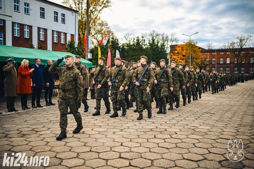 Nowi terytorialsi złożyli przysięgę w Inowrocławiu