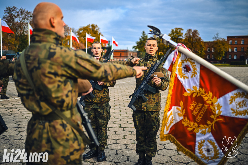 Nowi terytorialsi złożyli przysięgę w Inowrocławiu