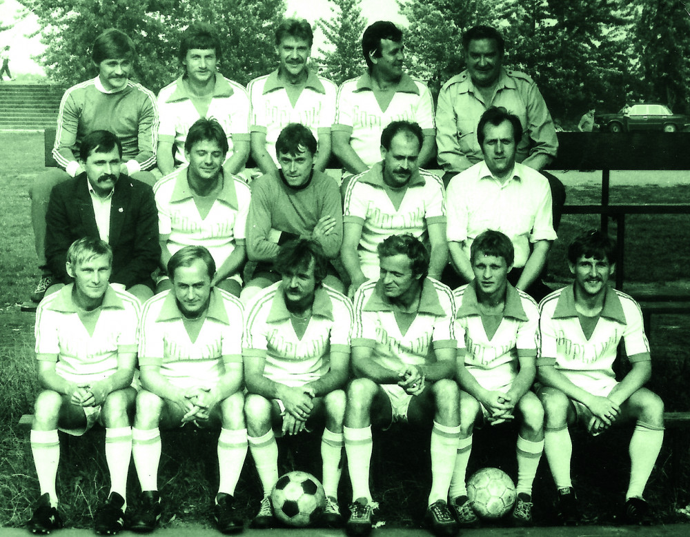 Drużyna piłkarzy ?Goplanii?, która w 1978 roku awansowała do II ligi.