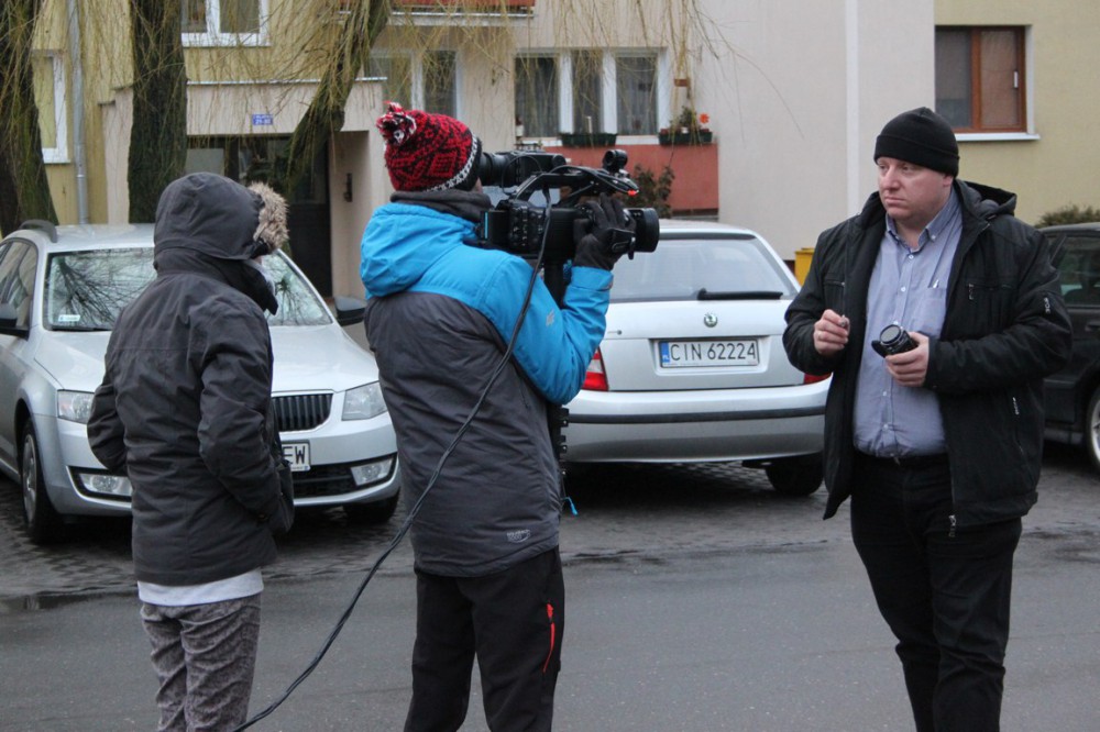 To już druga wizyta Emila Rau w Inowrocławiu. Wcześniej dziennikarz zajmował się fotoradarem straży miejskiej na ul. Poznańskiej.