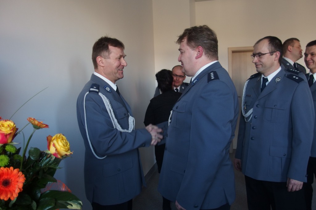 Szef drogówki zakończył służbę