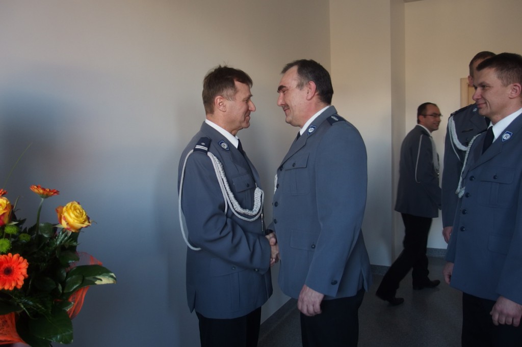 Szef drogówki zakończył służbę