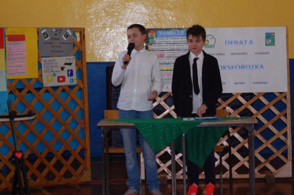 Szkolne debaty w Szkole Podstawowej nr 6