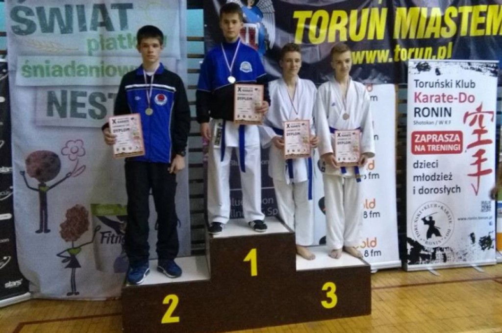 Karatecy wracają z medalami z Copernicus Cup