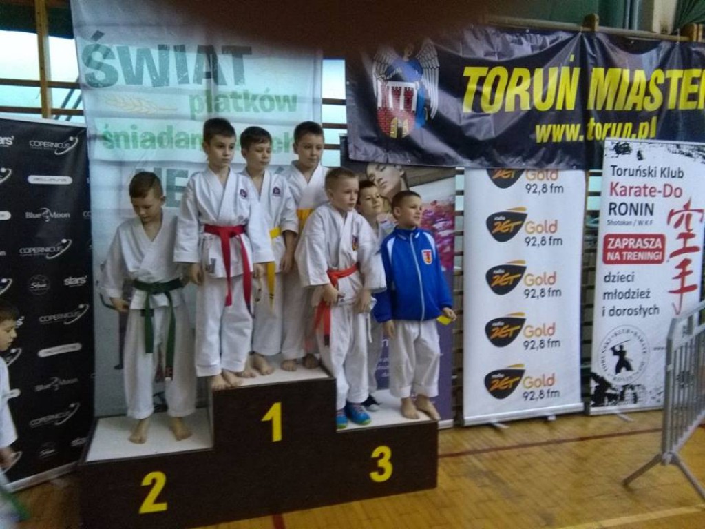 Karatecy wracają z medalami z Copernicus Cup