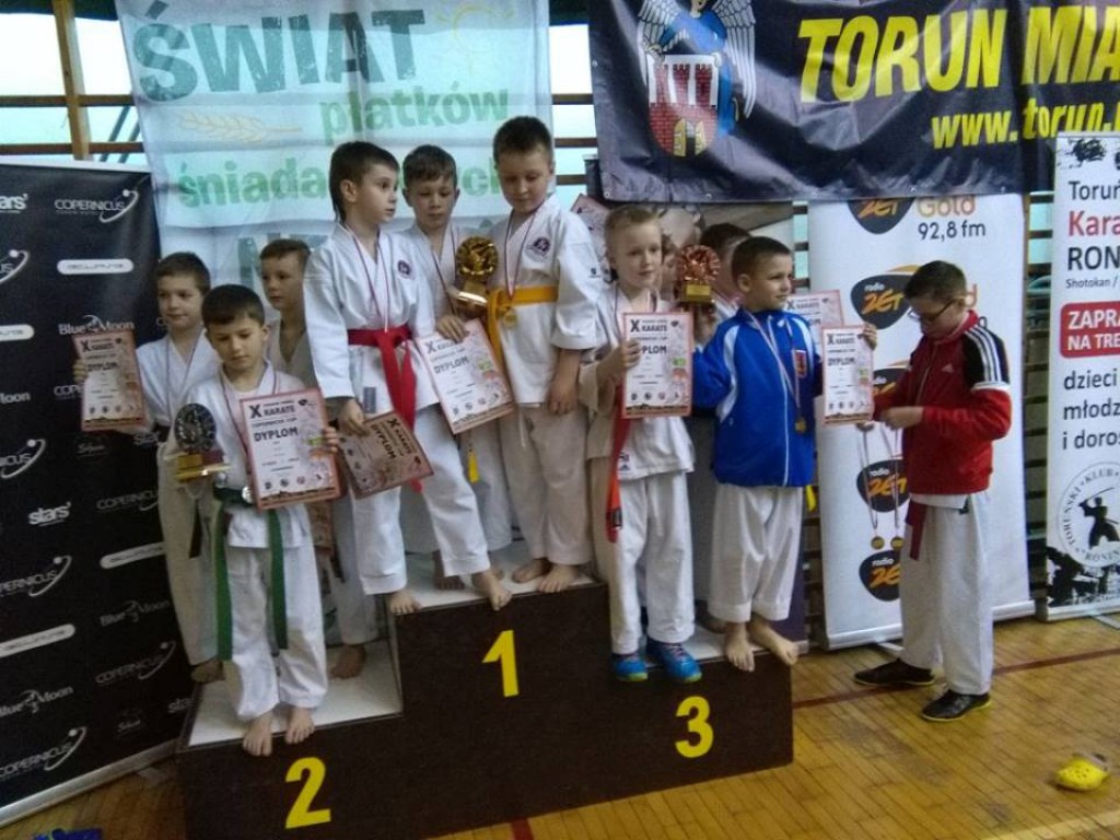 Karatecy wracają z medalami z Copernicus Cup