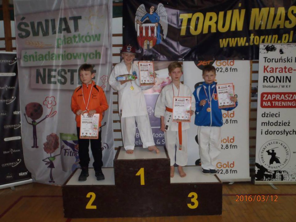 Karatecy wracają z medalami z Copernicus Cup