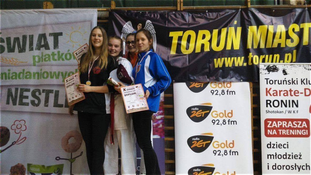 Karatecy wracają z medalami z Copernicus Cup