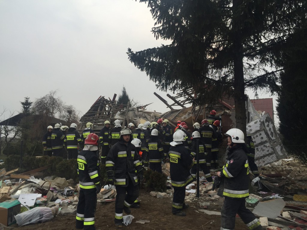 Tragedia pod Inowrocławiem. Eksplozja w domu