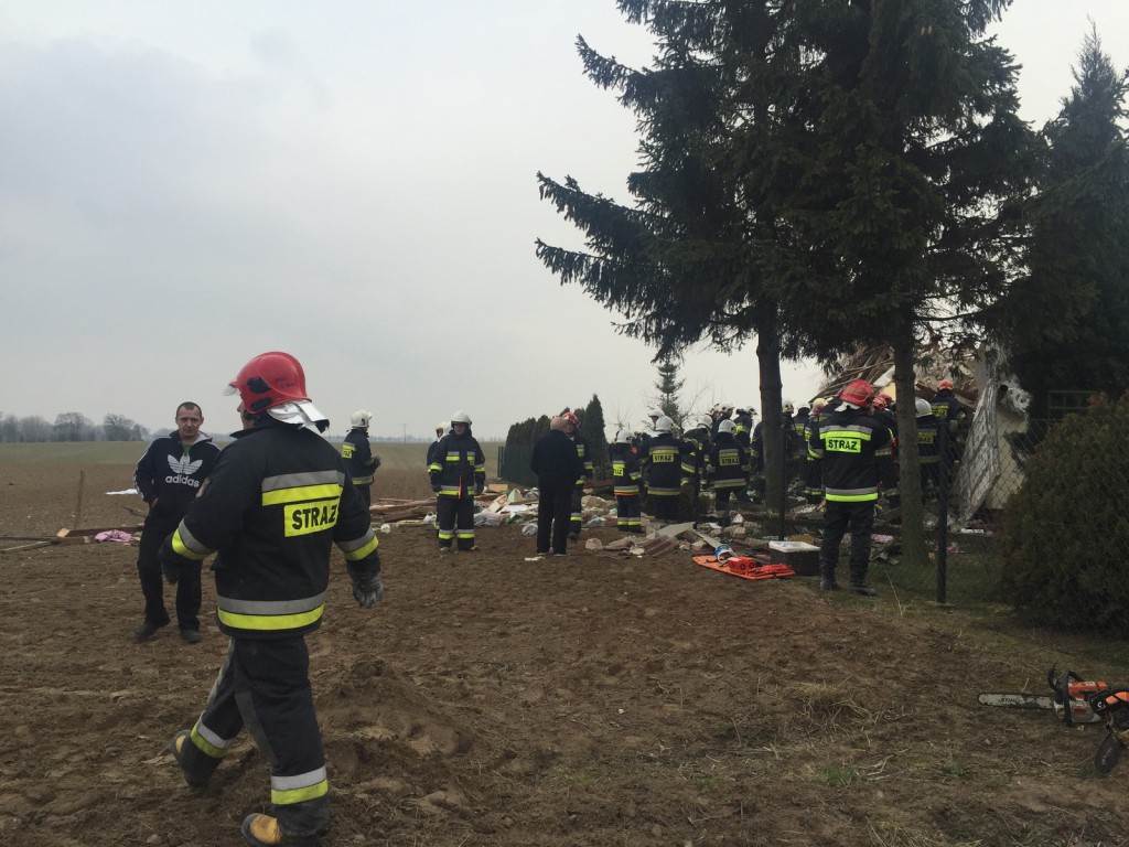 Tragedia pod Inowrocławiem. Eksplozja w domu