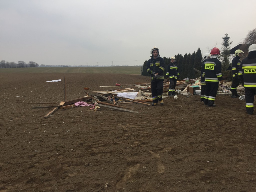 Tragedia pod Inowrocławiem. Eksplozja w domu