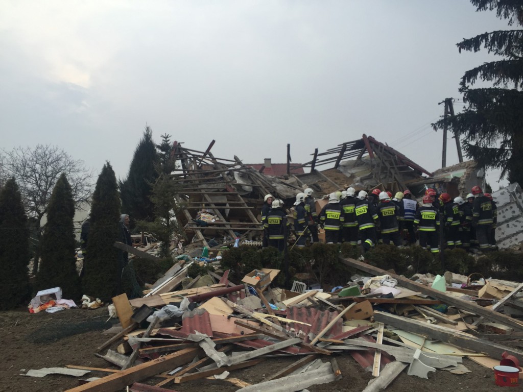 Tragedia pod Inowrocławiem. Eksplozja w domu