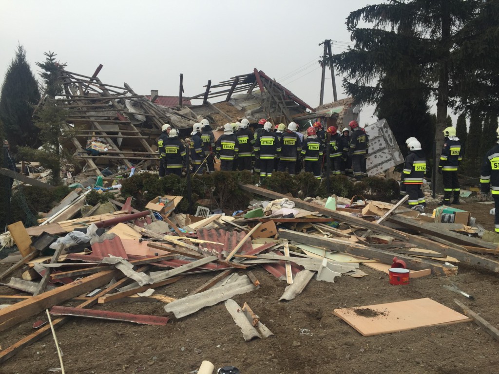 Tragedia pod Inowrocławiem. Eksplozja w domu
