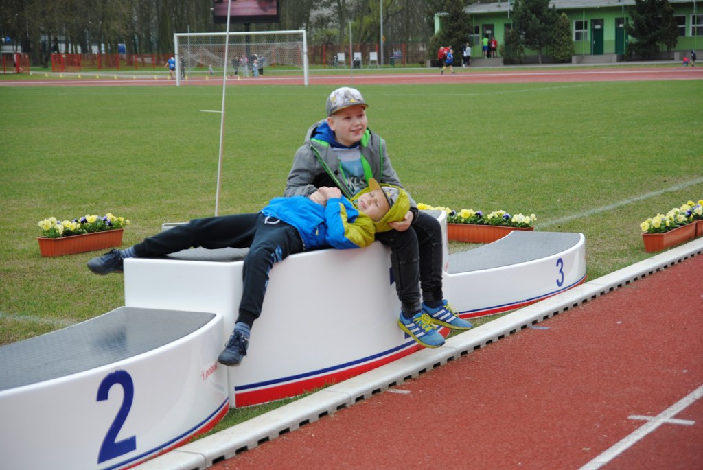 Kilkuset biegaczy na starcie Abler Green Run