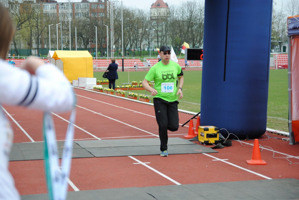 Kilkuset biegaczy na starcie Abler Green Run