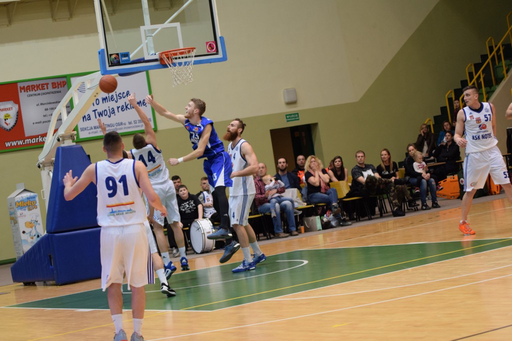 Pierwszy mecz play-out koszykarzy za nami