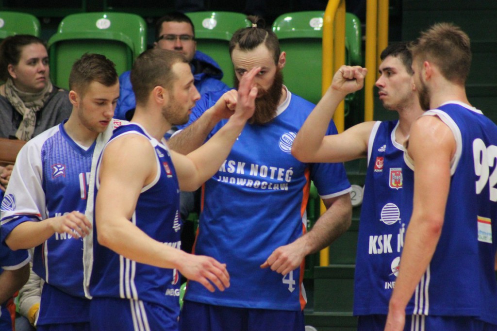 Mecz KSK Noteć Inowrocław z AZS AWF Mickiewicz Romus Katowice