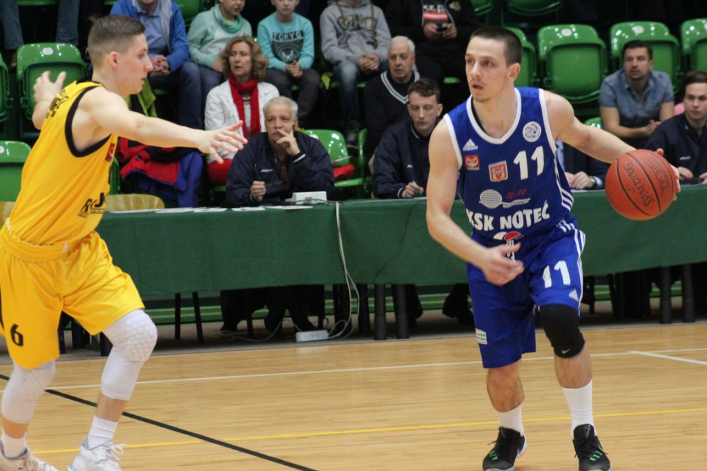 Mecz KSK Noteć Inowrocław z AZS AWF Mickiewicz Romus Katowice