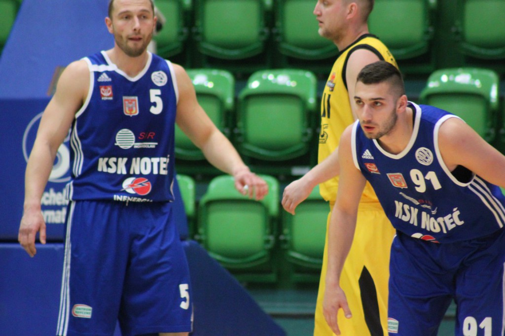 Mecz KSK Noteć Inowrocław z AZS AWF Mickiewicz Romus Katowice