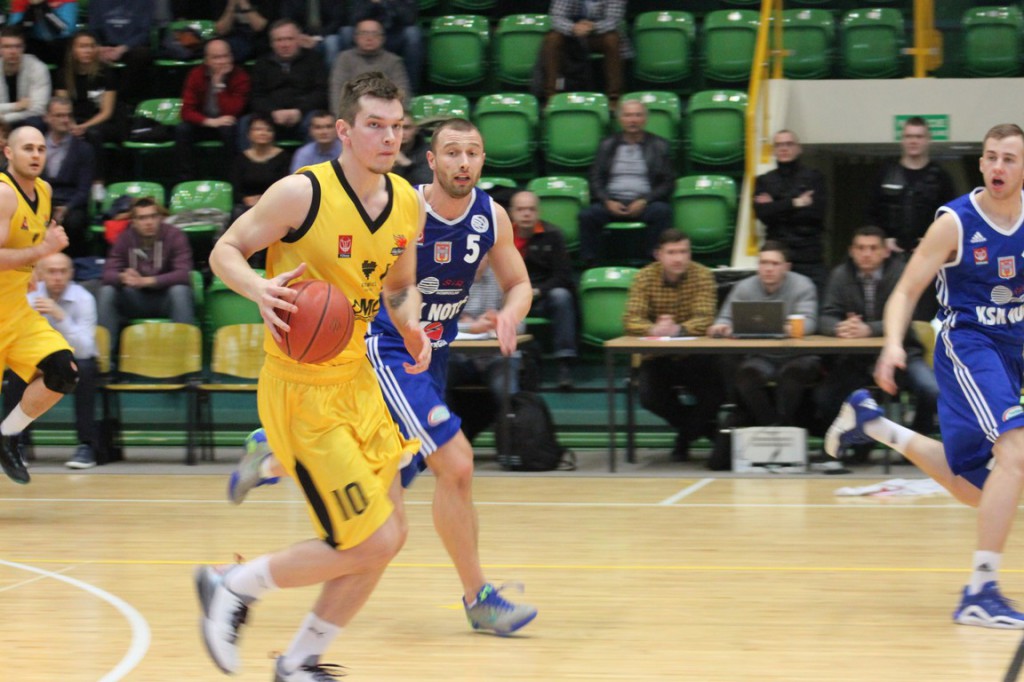 Mecz KSK Noteć Inowrocław z AZS AWF Mickiewicz Romus Katowice