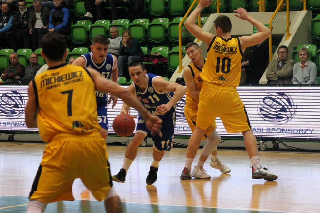Mecz KSK Noteć Inowrocław z AZS AWF Mickiewicz Romus Katowice