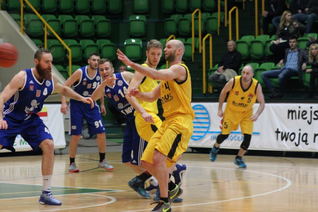 Mecz KSK Noteć Inowrocław z AZS AWF Mickiewicz Romus Katowice