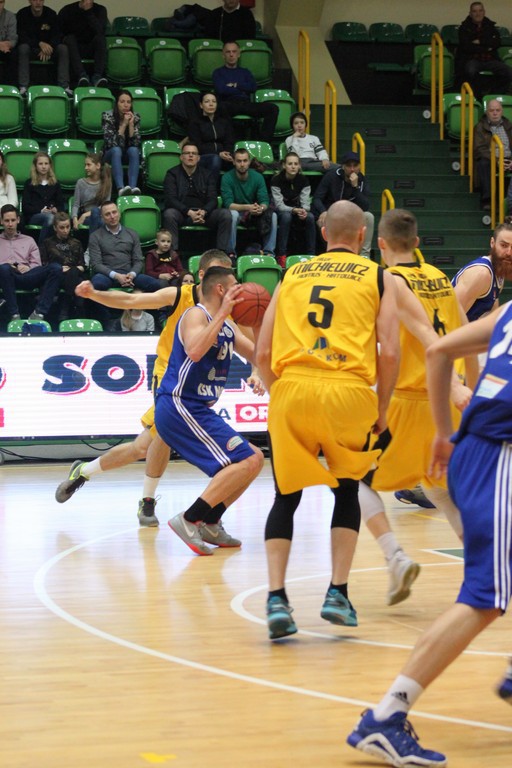 Mecz KSK Noteć Inowrocław z AZS AWF Mickiewicz Romus Katowice