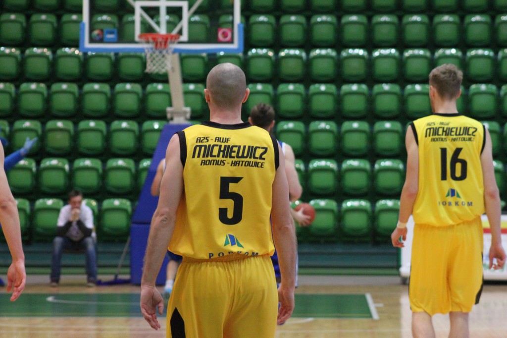 Mecz KSK Noteć Inowrocław z AZS AWF Mickiewicz Romus Katowice