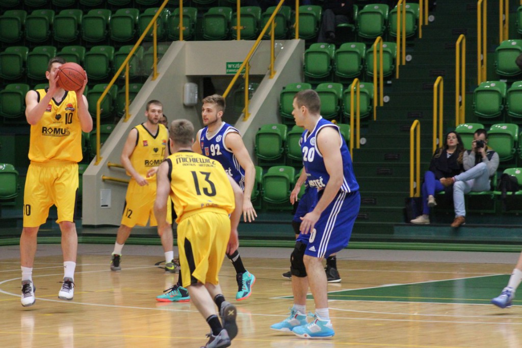 Mecz KSK Noteć Inowrocław z AZS AWF Mickiewicz Romus Katowice