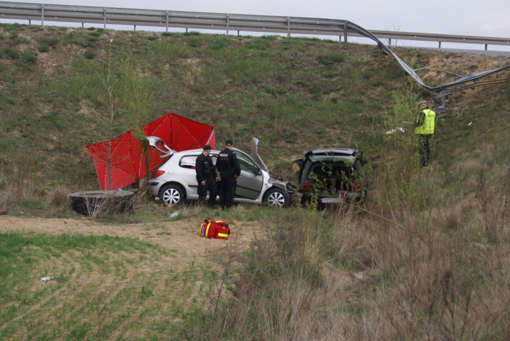 Śmiertelny wypadek na obwodnicy Janikowa