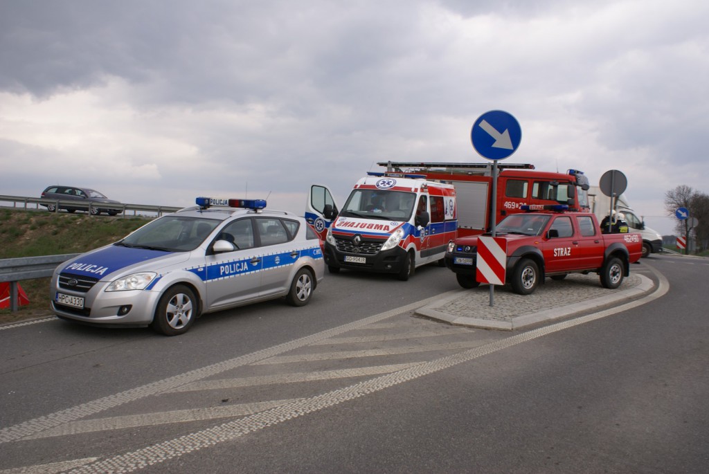 Śmiertelny wypadek na obwodnicy Janikowa