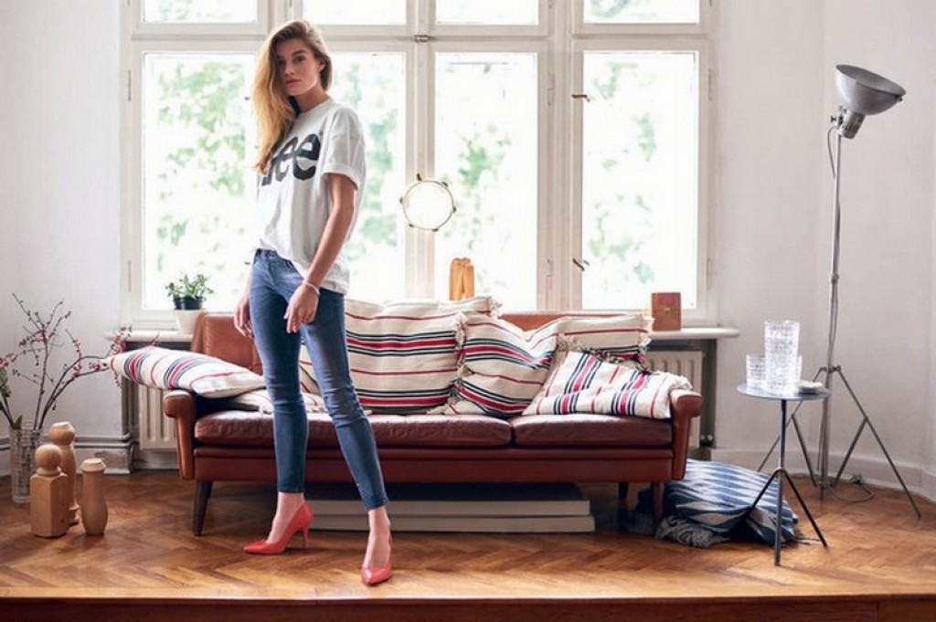 Stylizacje od Lee i Wrangler na lato