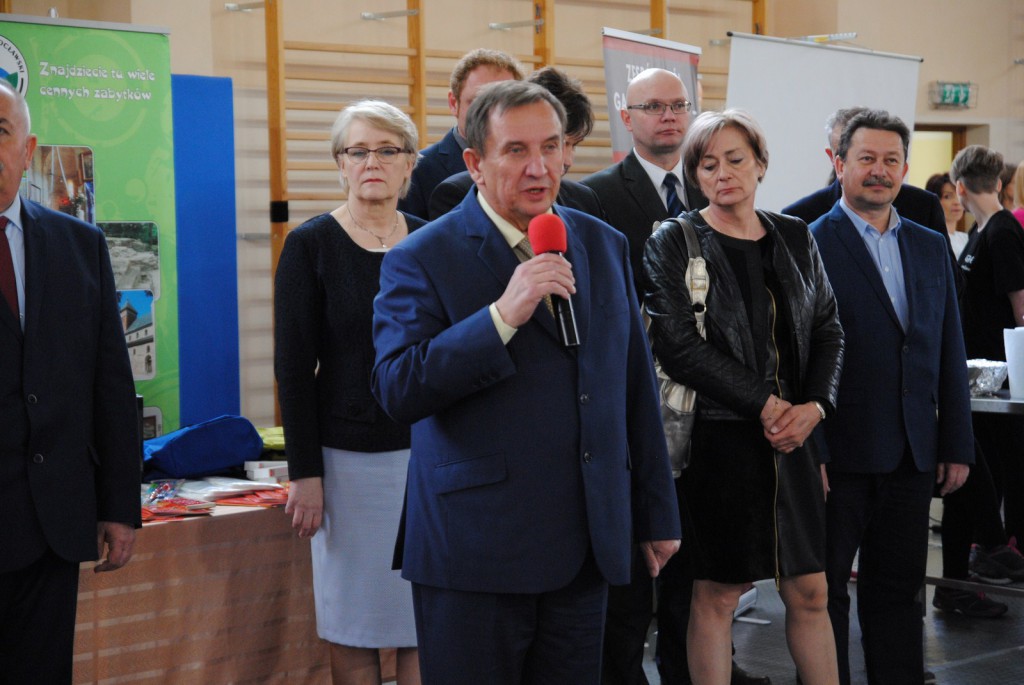 Gimnazjaliści na targach edukacyjnych