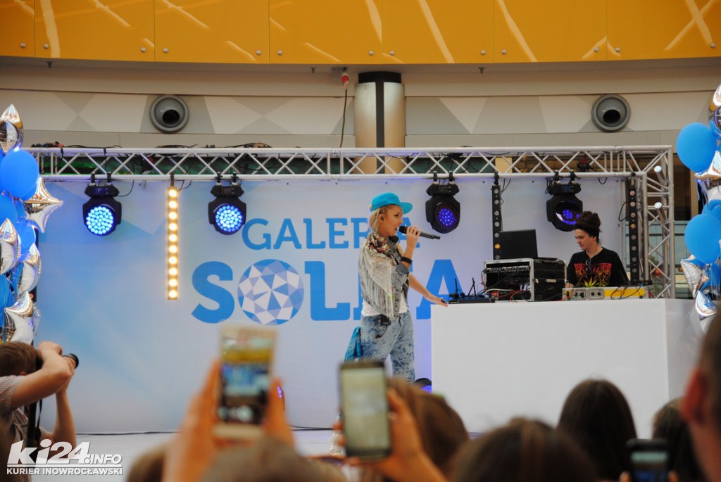 Koncert Cleo w Galerii Solnej