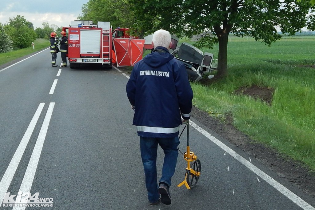 Śmiertelny wypadek w Płowcach