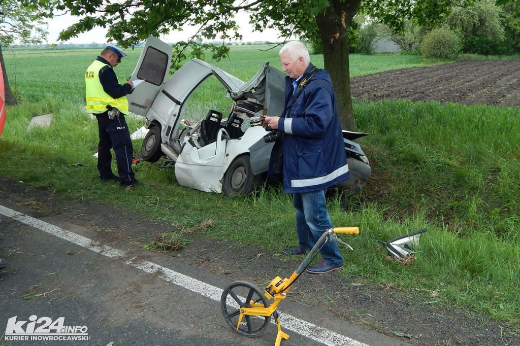 Śmiertelny wypadek w Płowcach