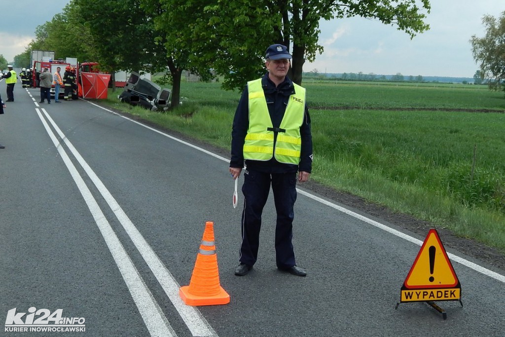 Śmiertelny wypadek w Płowcach