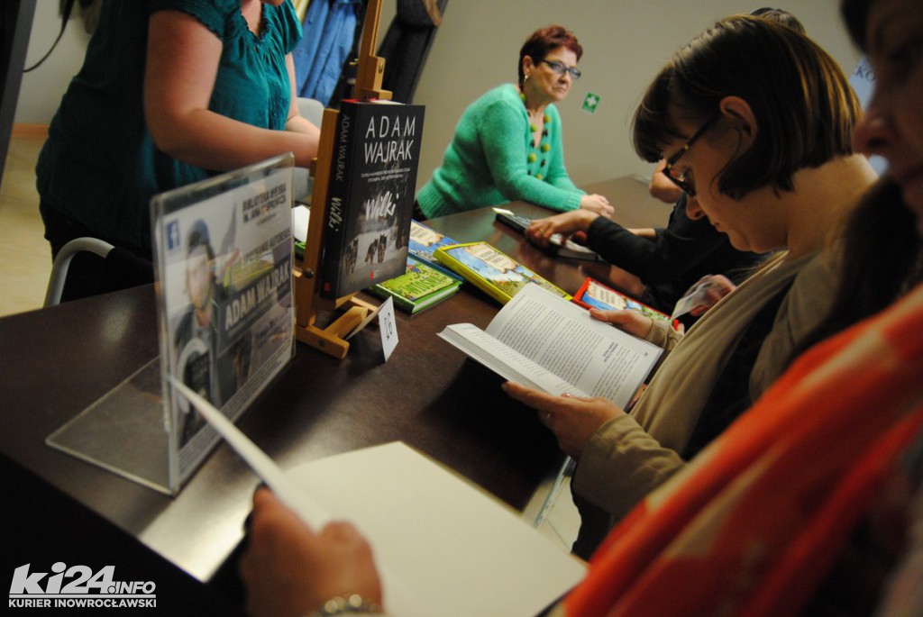 Spotkanie autorskie z Adamem Wajrakiem