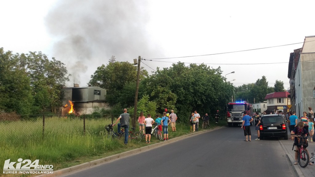 Pożar na ul. Św. Ducha