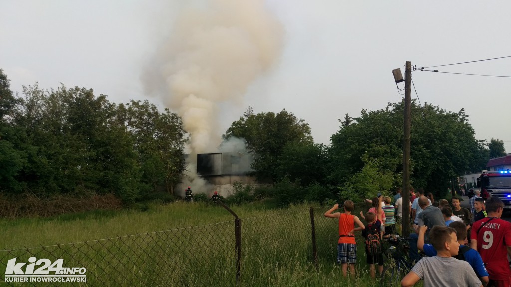 Pożar na ul. Św. Ducha