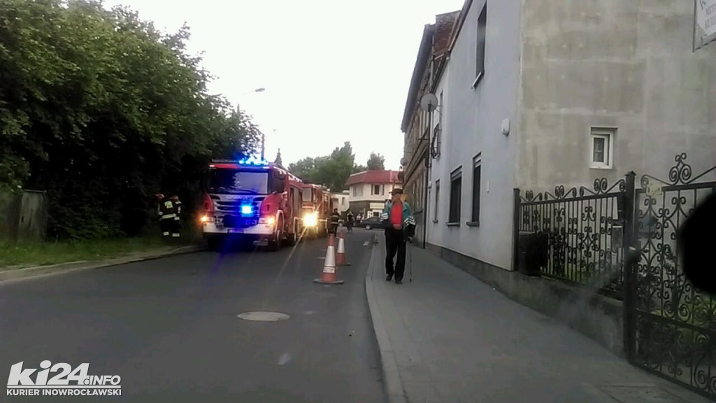 Pożar na ul. Św. Ducha