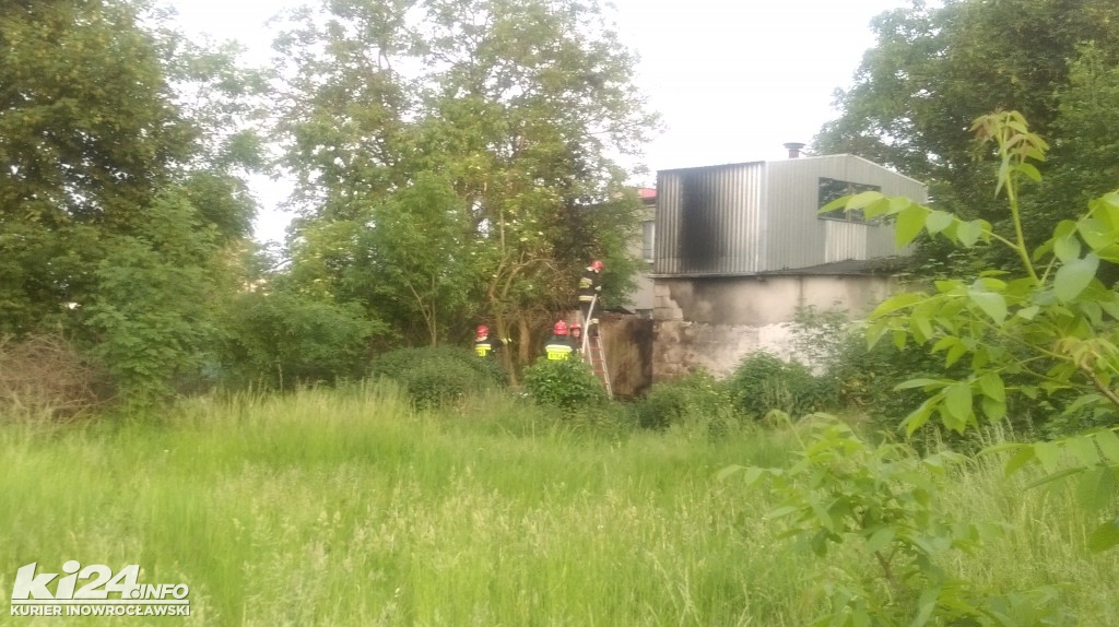 Pożar na ul. Św. Ducha