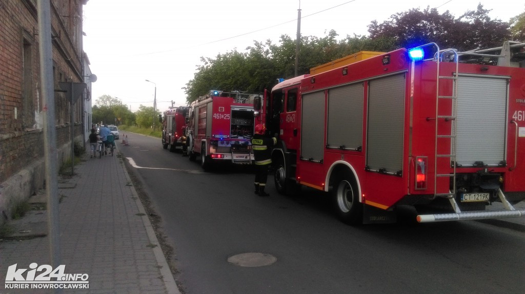 Pożar na ul. Św. Ducha