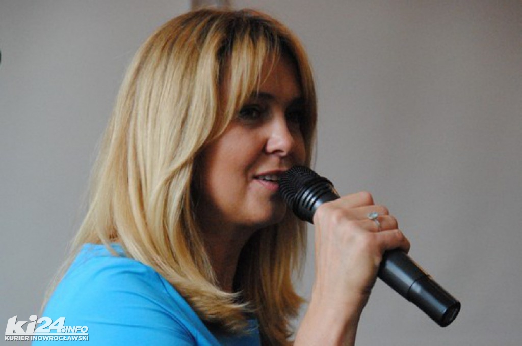 Ewa Wachowicz w Bibliotece Miejskiej